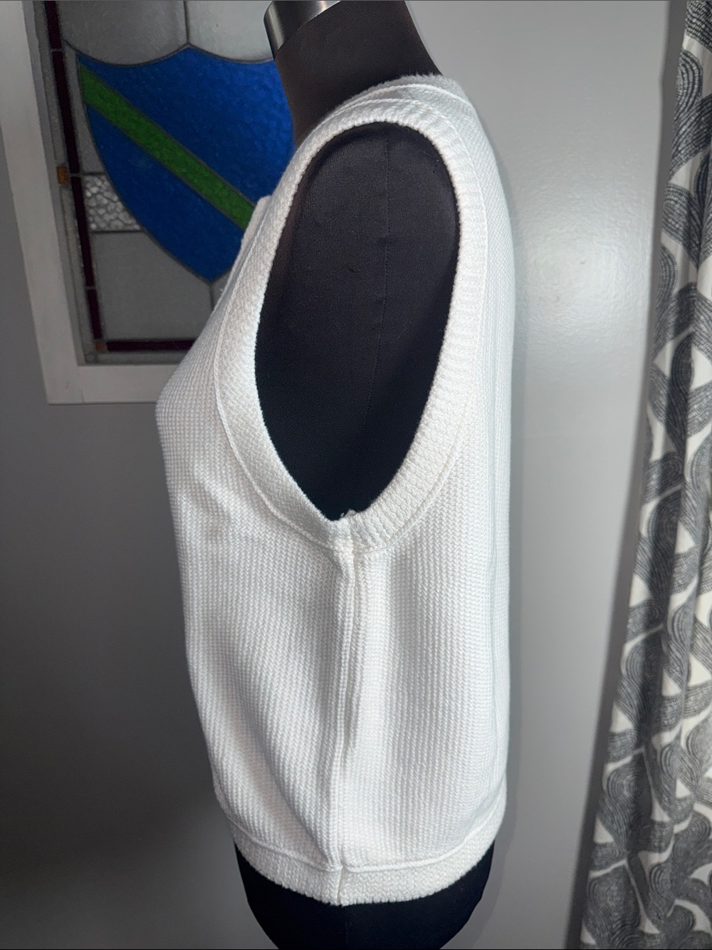 J.Crew Textured Cotton Blend Snap-Front Sweater Vest Large NWT - Picture 5 of 9